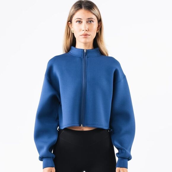 Alphalete Jackets & Blazers - Alphalete Women's Blue sweatshirt Jacket #20. Bnwot